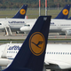 Lufthansa airplanes in Berlin Oct. 21, 2014
Sean Gallup/Getty Images